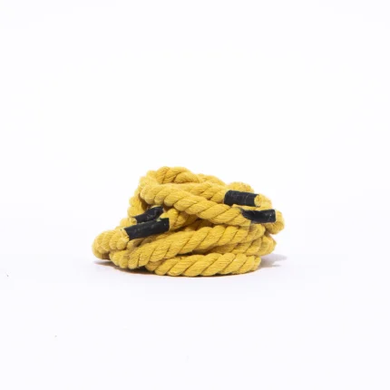 Coppia Lacci Corda Giallo