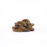 Coppia Lacci Corda Marrone