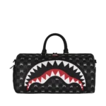 Sprayground Borsone Gray Peeking Character Check Duffle