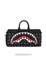 Sprayground Borsone Gray Peeking Character Check Duffle