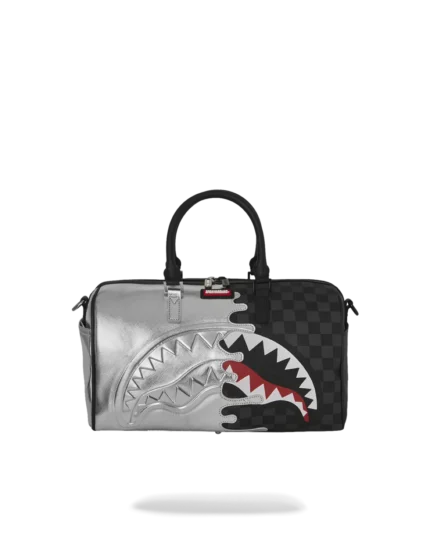Sprayground Borsone Silver Side Drip Mini Duffle