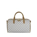 Sprayground Borsone Graff Embossed Cream Check Mini Duffle