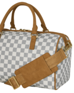 Sprayground Borsone Graff Embossed Cream Check Mini Duffle - immagine 5