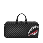 Sprayground Borsone Sharks In Paris Wtf Bubbly Black Check Duffle