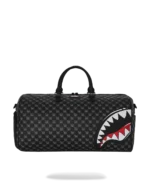 Sprayground Borsone Sharks In Paris Wtf Bubbly Black Check Duffle