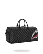 Sprayground Borsone Sharks In Paris Wtf Bubbly Black Check Duffle - immagine 3