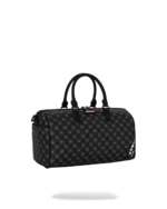 Sprayground Borsone Sharks In Paris Wtf Bubbly Black Check Mini Duffle - immagine 3