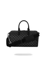 Sprayground Borsone Sharks In Paris Wtf Bubbly Black Check Mini Duffle - immagine 7