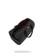 Sprayground Borsone Sharks In Paris Wtf Bubbly Black Check Mini Duffle - immagine 11