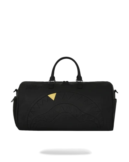 Sprayground Borsone Blacked Out Embossed Gold Tooth Duffle