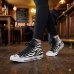All Star Hi Black Zebra - immagine 4