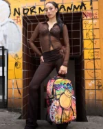 Sprayground Zaino Astromane Graff Mural Backpack - immagine 2