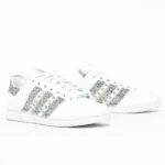 Adidas Stan Smith Glitter Argento Strass - immagine 2