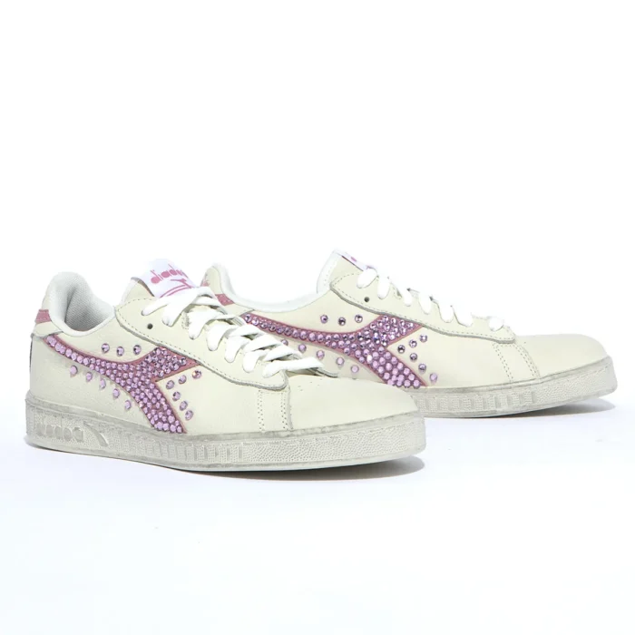 Diadora Game Low Strass Rose - immagine 2