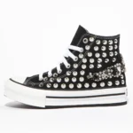 Platform Hi Black Wollstonecraft Kid