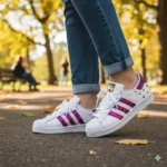 Adidas Superstar Triple Fuxia Leo - immagine 2