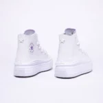 Platform Hi Move White Glitter Kid - immagine 3