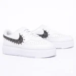 Nike Court Platform Glitter Nero Borchie - immagine 2