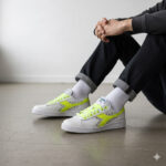 Diadora Game Low Fluo Yellow Studs - immagine 2