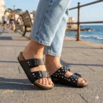 Grunland Stripes Platform Nero Strass Cabo - immagine 2