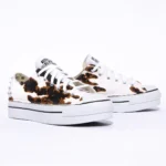 Platform Low White Mucca Animalier Borchie - immagine 2