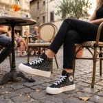 Platform Cruise Hi Black Borchie - immagine 2
