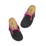 Grunland Close Nero Crochet Fuxia Kid - 28