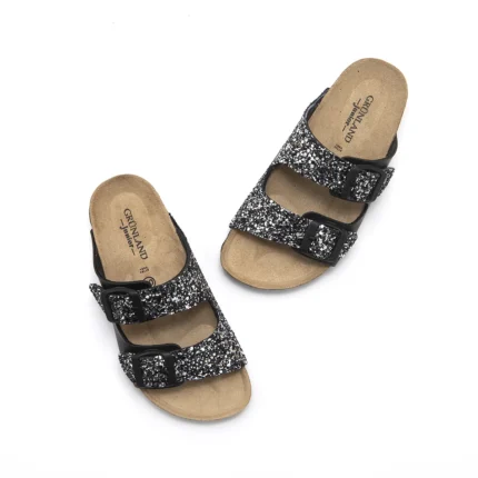 Grunland Stripes Nero Glitter Kid