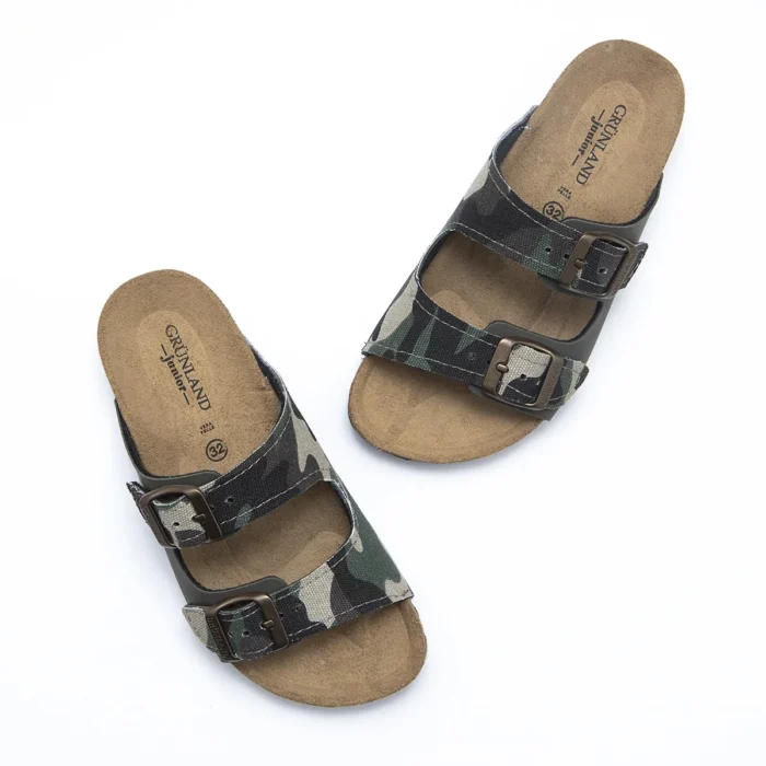 Grunland Stripes Oliva Camo Kid - immagine 3