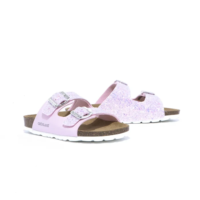 Grunland Stripes Pink Glitter Kid - immagine 1