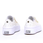 Platform Low Move White Gold Pizzo - immagine 2
