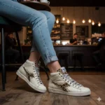 Diadora Game Hi Leo Reflex Gold - immagine 2