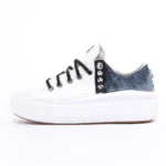 Platform Low Move Denim Pitone