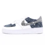Nike Air Force One Denim Glitter