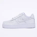 Nike Air Force One Glitter Bianco Monocromo