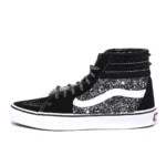 Vans Sk8 Hi Nero Glitter Borchie