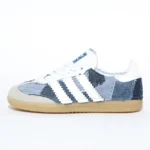 Adidas Samba Ruined Denim Jeans