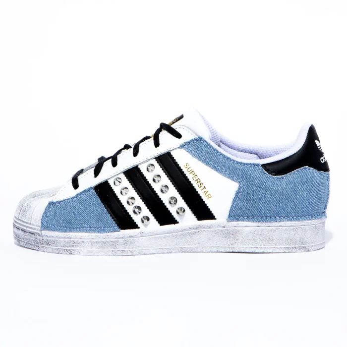 Adidas Superstar Denim Borchie - immagine 1