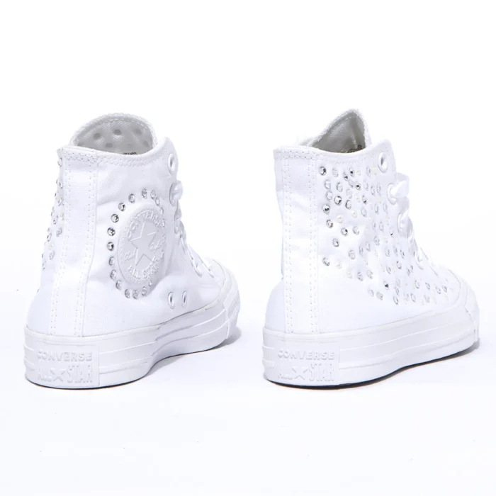 All Star Hi Monocromo Strass Perle - immagine 3