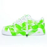 Nike Air Force One Paint Green Rope