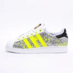 Adidas Superstar Giallo Neon Glitter Drip