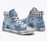 All star Hi Destroy Denim Gioiello - immagine 3
