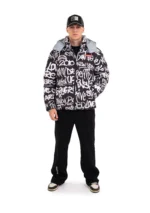 Sprayground Giacca Graffiti Reflective Double Padded Jacket - immagine 4
