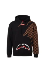 Sprayground Felpa Claw Tear Check Regular Hoodie