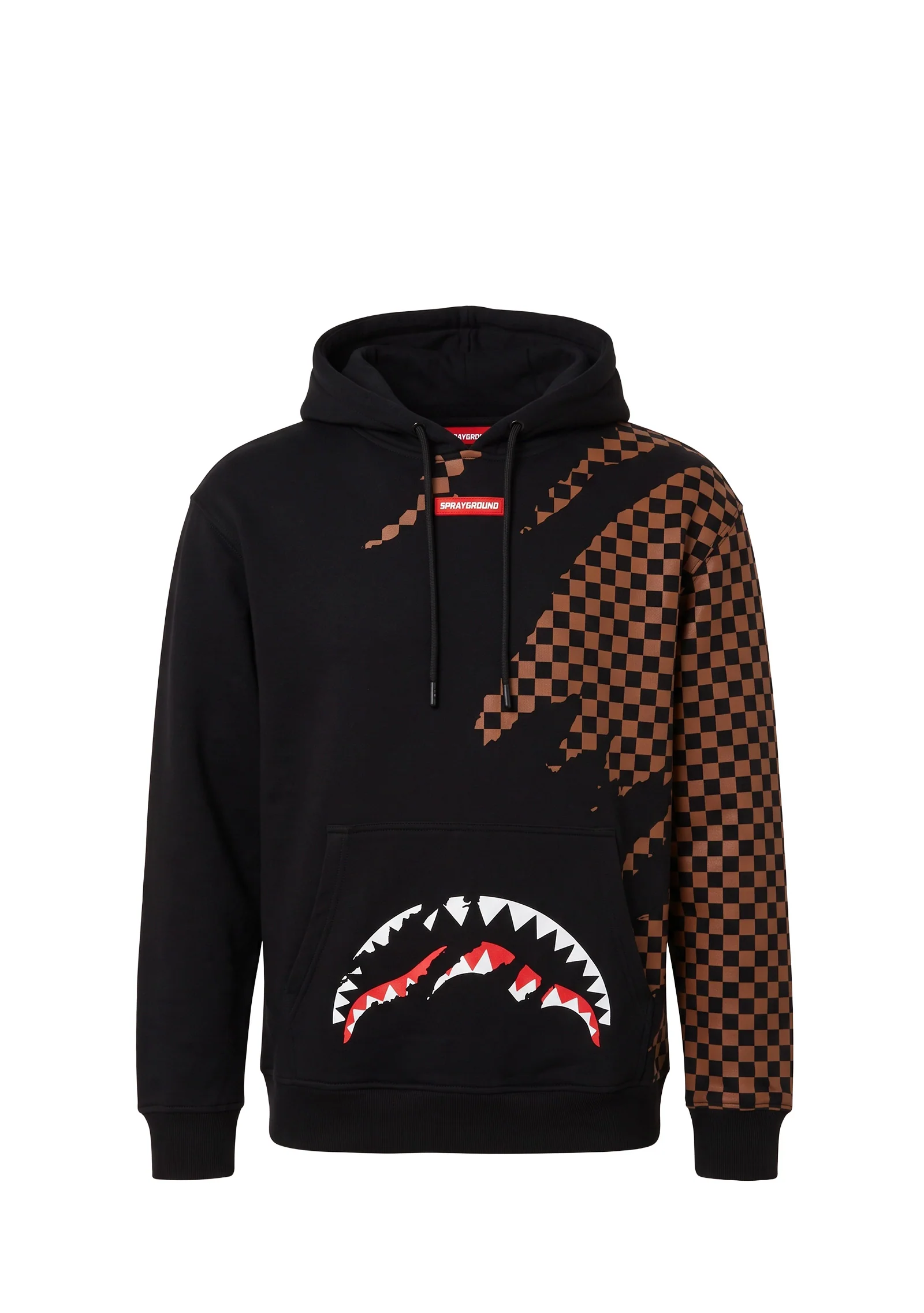 Image_17355 Sprayground Felpa Claw Tear Check Regular Hoodie - immagine 1