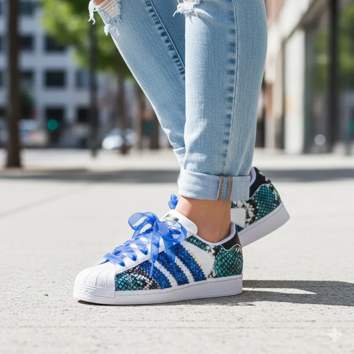 adidas gazelle silver green womens Sneakers Adidas Originals SUPERSTAR II W Marrone  Goccia.Shop
