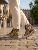 All Star hi Black Leo Reflex - immagine 2