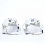 Nike Air Force One Double Rope Glitter Argento - immagine 4