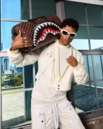 Sprayground Borsone Sharks In Paris Wtf Bubble Brown Check Duffle - immagine 6