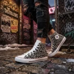 All Star Hi White Animalier - immagine 2